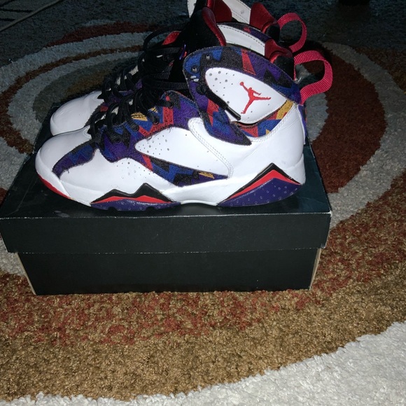 Jordan 7 retro nothing but net size 6.5 - Picture 1 of 3